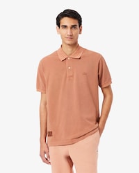 Polo L.12.12 Con Efecto Lavado Fit Cl&aacute;sico