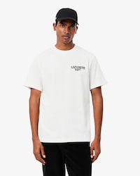 Remera de punto con estampado de tenis