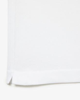 Polo masculina Lacoste x Netflix em algodão orgânico