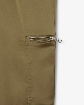 Joggers Oversized de Satén