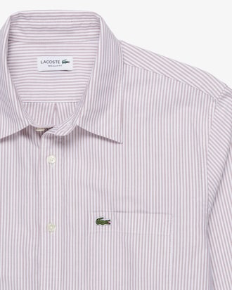 Camisa Oxford Rayada Fit Regular