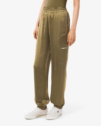 Joggers Oversized de Satén