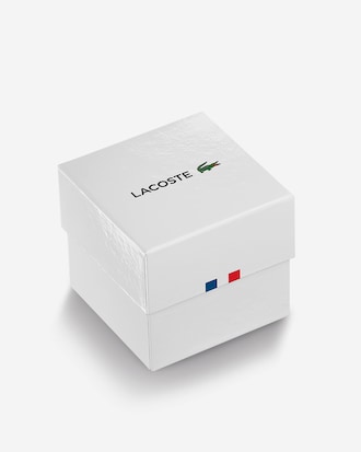 Lacoste.12.12 Rel&oacute;gio de 3 ponteiros em silicone