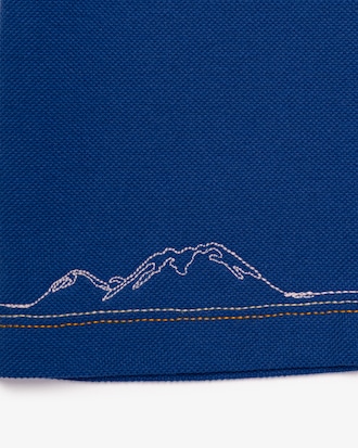 Polo Masculina de Piqué em Modelagem Solta