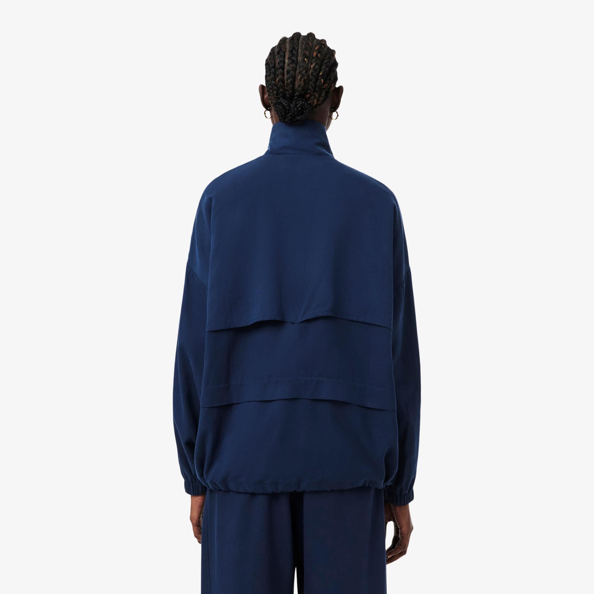 Jaqueta Esportiva Feminina Oversized Lacoste em Linho