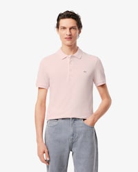 Polo Slim Fit em Mini Piqu&eacute; Stretch