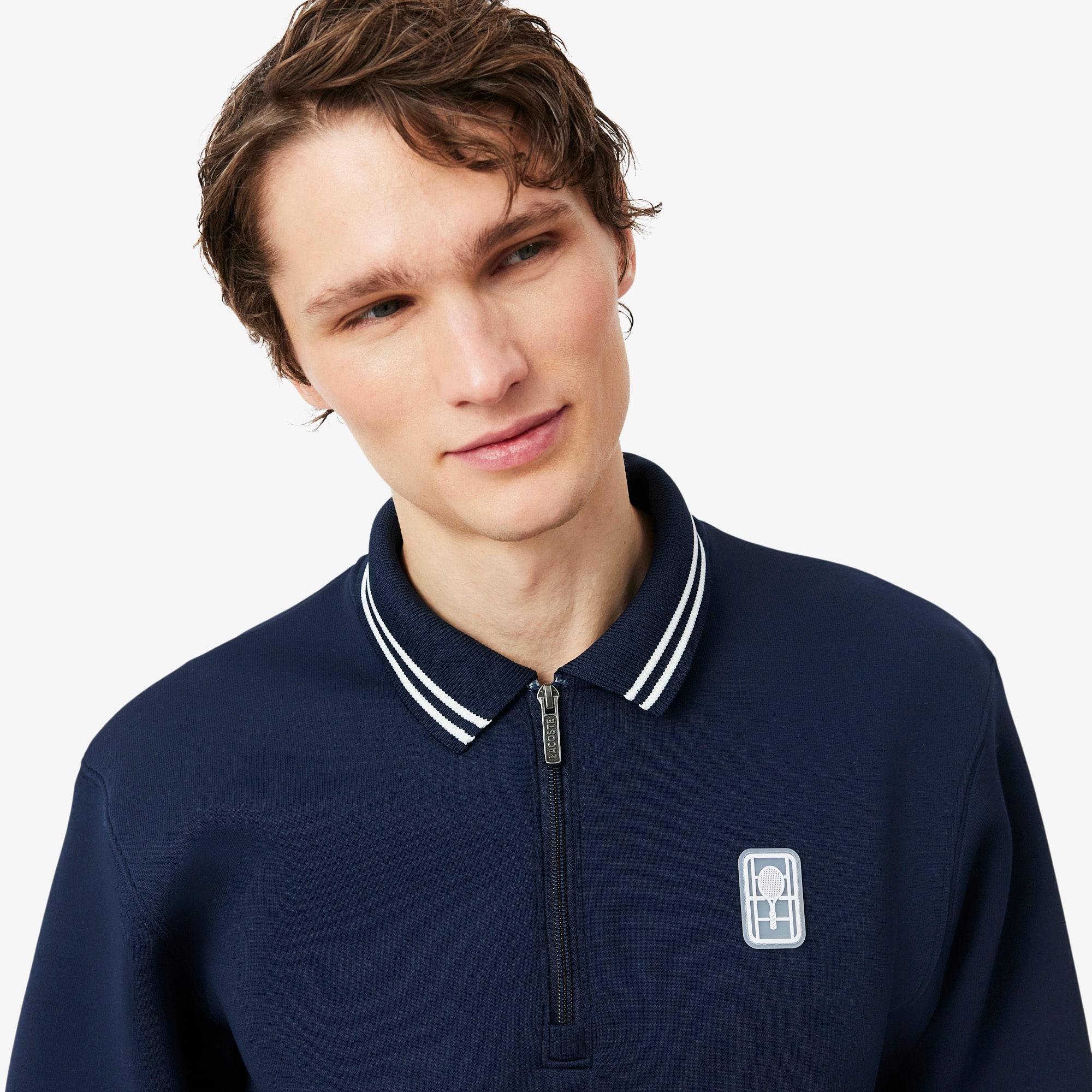 Moletom Zíper com Gola Polo – Tennis Heritage - Moletons