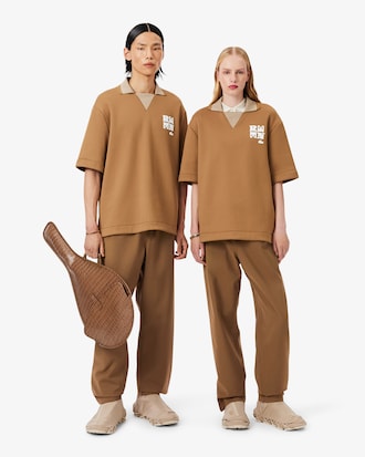 Calças de Treino em Mistura de Lã Runway