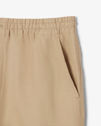 Pantalón de Lino Twill Fit Regular