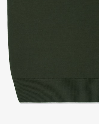 Sweater De Algodón Con Escote En V