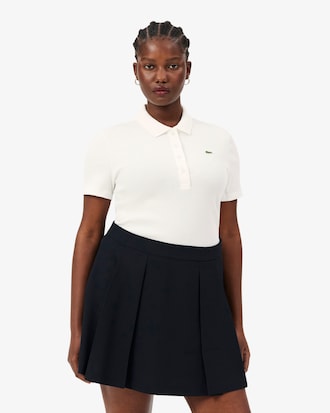 Polo Slim Fit L.12.D em Algod&atilde;o Canelado