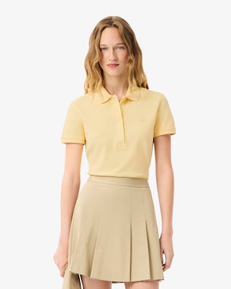 Camisa Polo Mini-Piqu&eacute; Stretch Slim Fit L.12.D