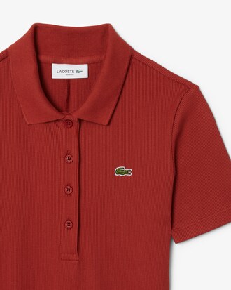 Vestido Polo Longo de Algod&atilde;o Canelado