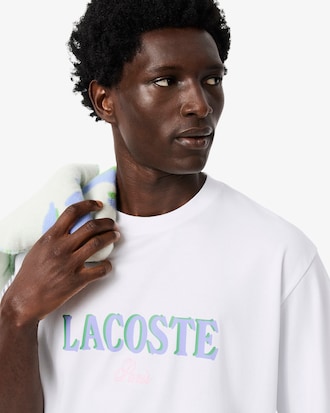 Remera de Algodón Oversized Estampada