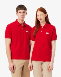 Camisa Polo Original L.12.12 Classic Fit Edi&ccedil;&atilde;o CopaCanad&aacute;