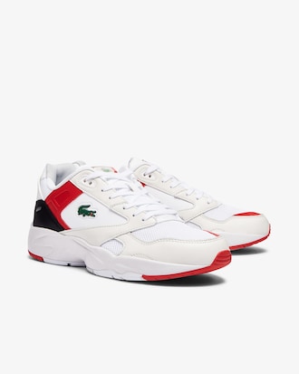 T&ecirc;nis masculino Storm 96 Lo em tela com detalhes coloridos