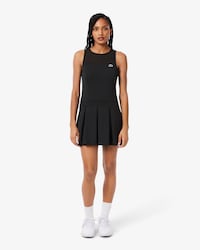 Vestido de tenis plisado el&aacute;stico de doble tejido