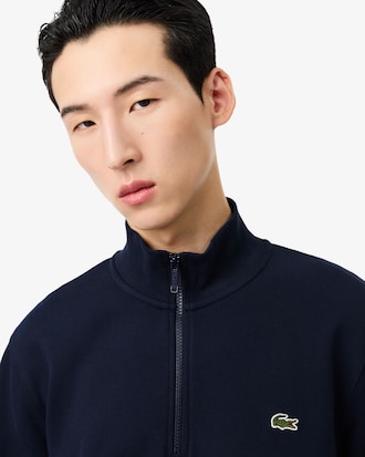 Buzo con Cuello Alto y Cierre