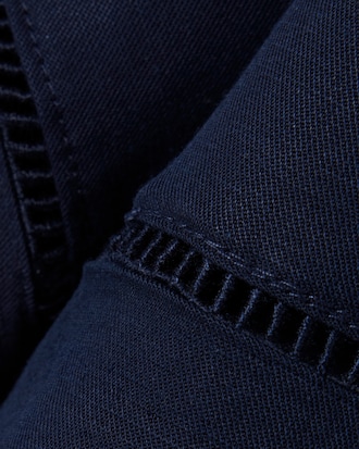 Bermuda Oversized em Mistura de Linho Fluida
