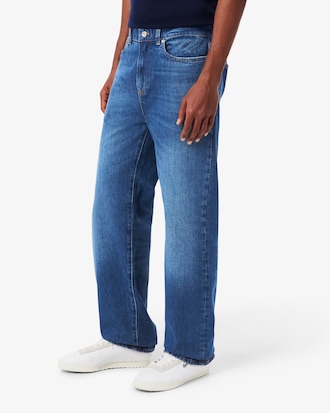 Jeans Rectos Indigo 5 Bolsillos