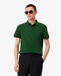 Polo Paris De Piqu&eacute; El&aacute;stico De Corte Regular