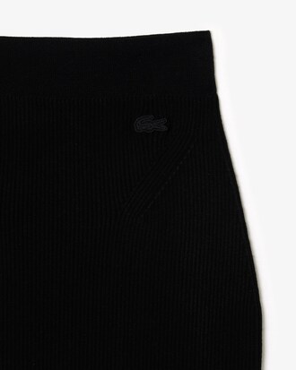 Falda Tubo De Punto Acanalado Sin Costuras