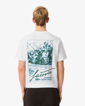 Remera de Algodón Estampada