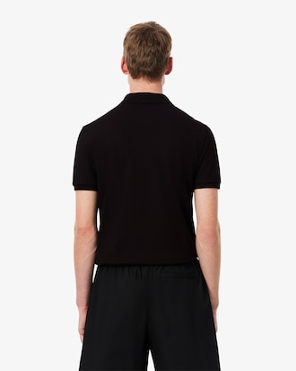 Polo Slim Fit em Mini Piqu&eacute; Stretch