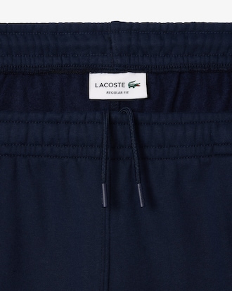 Short De Felpa Con Rayas Y Logo