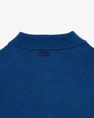 Polo Petit Piqu&eacute; De Efecto Lavado Slim Fit