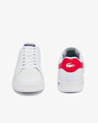 T&ecirc;nis masculino Twin Serve em couro com toque de cor