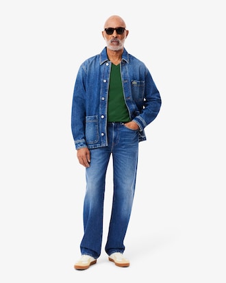 Camiseta de Algod&atilde;o Pima Leve com Gola V