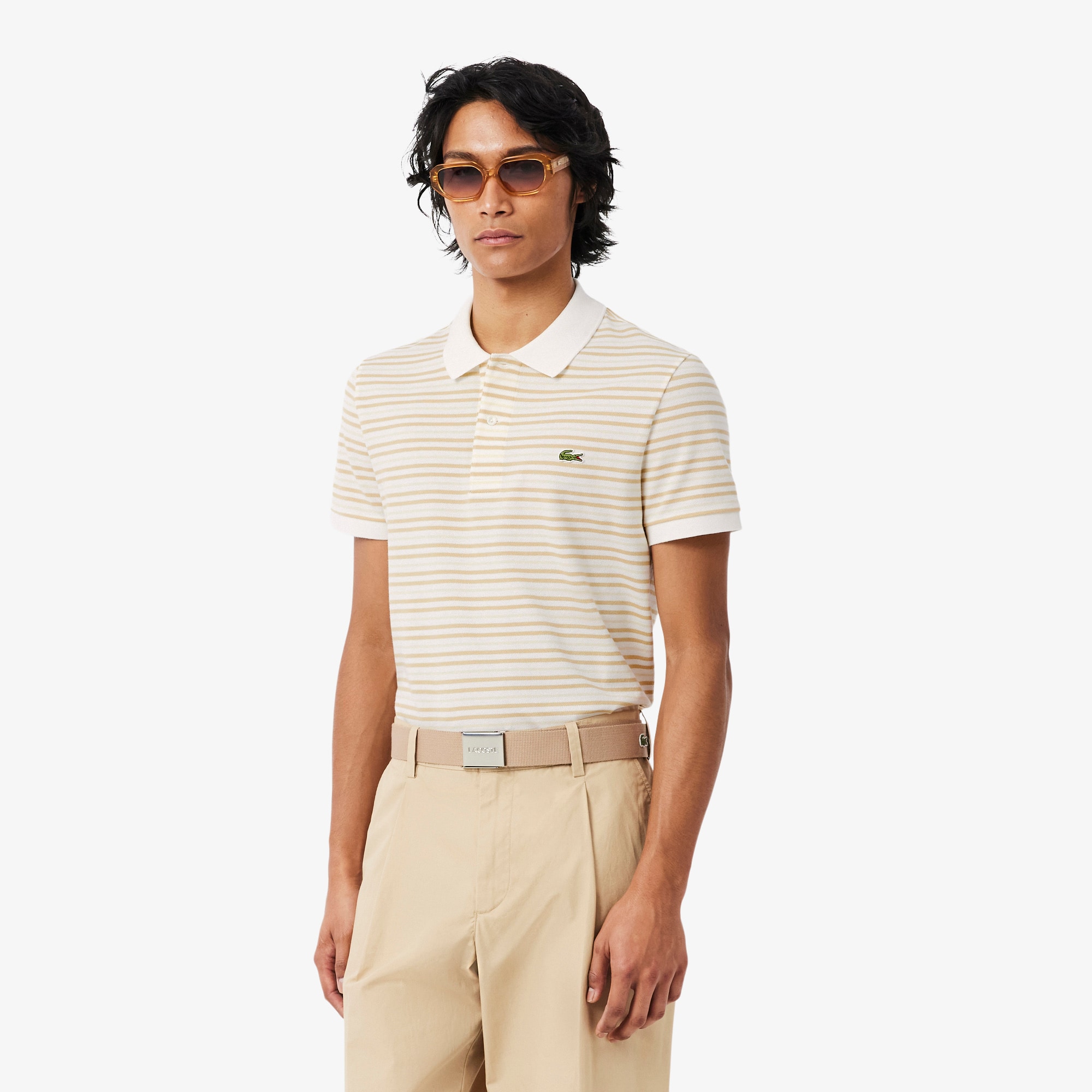 Polo em Petit Piqué Listrada Classic Fit - Polos - Novidades 2026