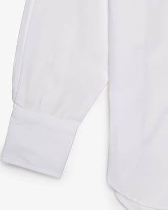 Camisa Oversized de Poplin de Algodón