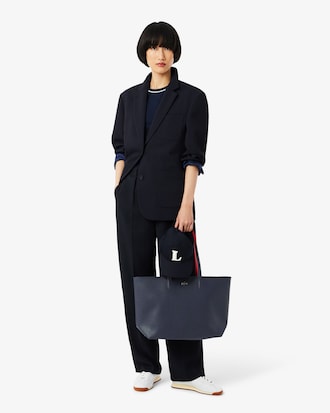 Bolsa Tote Anna com Z&iacute;per