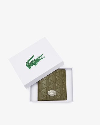 Carteira compacta em Couro Nomogramme