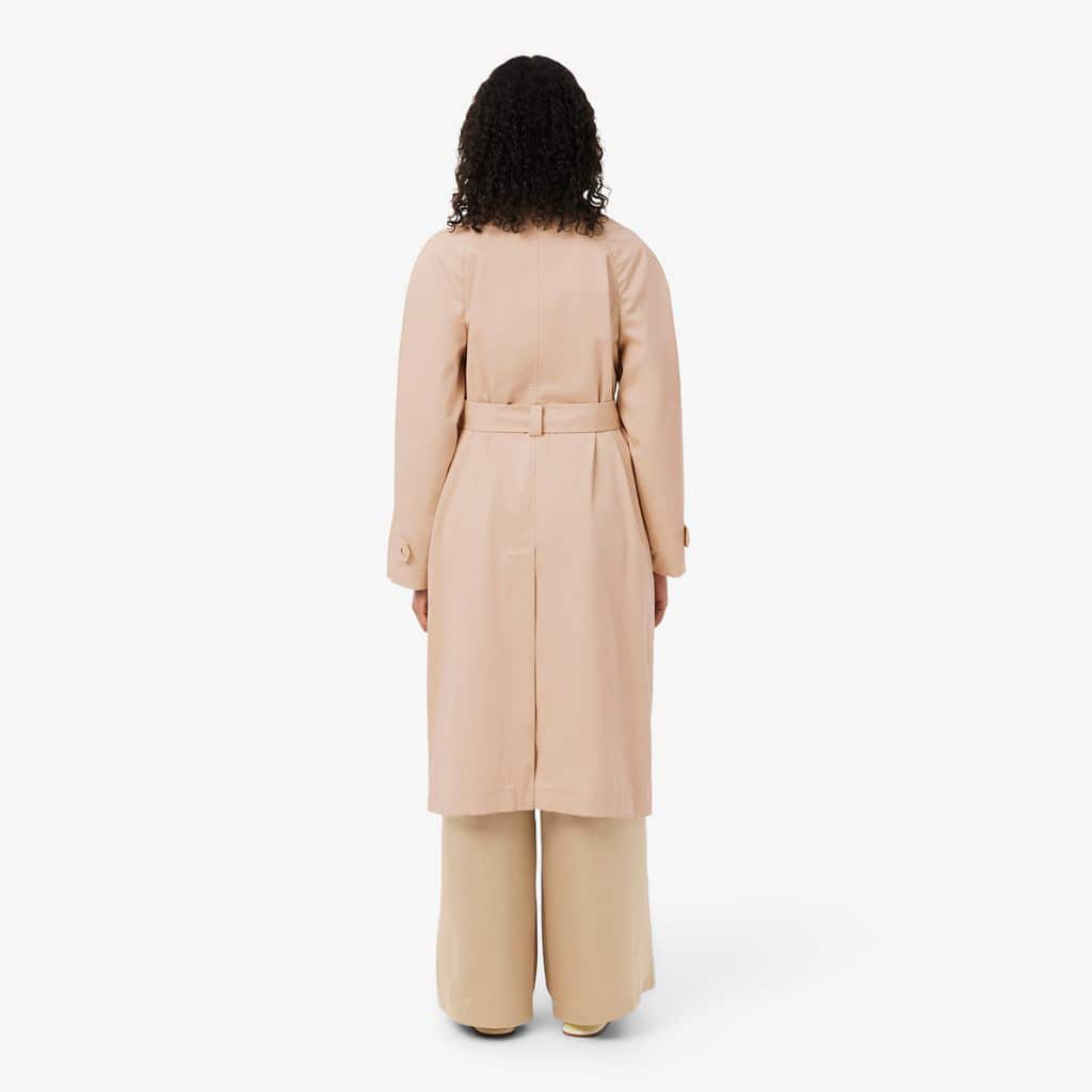 Trench Coat Oversized Repelente à Água - Jaquetas e Casacos