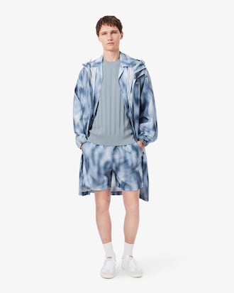 Sweater de manga corta de canal&eacute; fluido