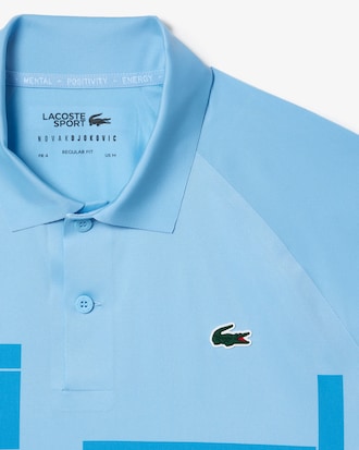 Camisa Polo Regular Fit Lacoste Tennis x Novak Djokovic