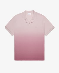 Polo Mini-Piqu&eacute; Ombr&eacute; com Caimento Cl&aacute;ssico