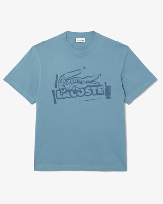 Remera De Jersey De Algod&oacute;n Estampada