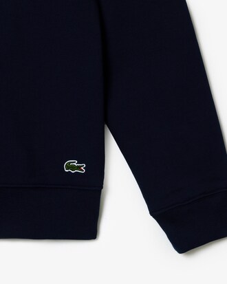 Blusa moletom cl&aacute;ssica de l&atilde; de algod&atilde;o