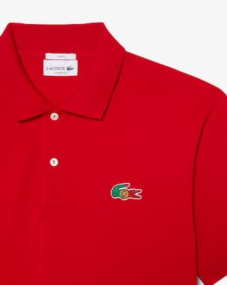 Camisa Polo Original L.12.12 Classic Fit Edi&ccedil;&atilde;o CopaPortugal