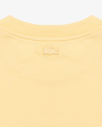 Camiseta Masculina Manga Curta com Modelagem Ampla em J&eacute;rsei de Algod&atilde;o