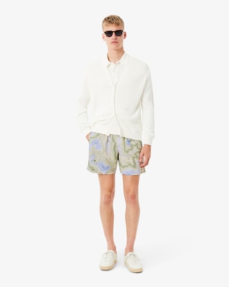 Shorts de Ba&ntilde;o Estampados Largo