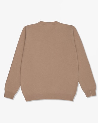 Sweater De Lana Merino Y Cuello Redondo Fit Regular