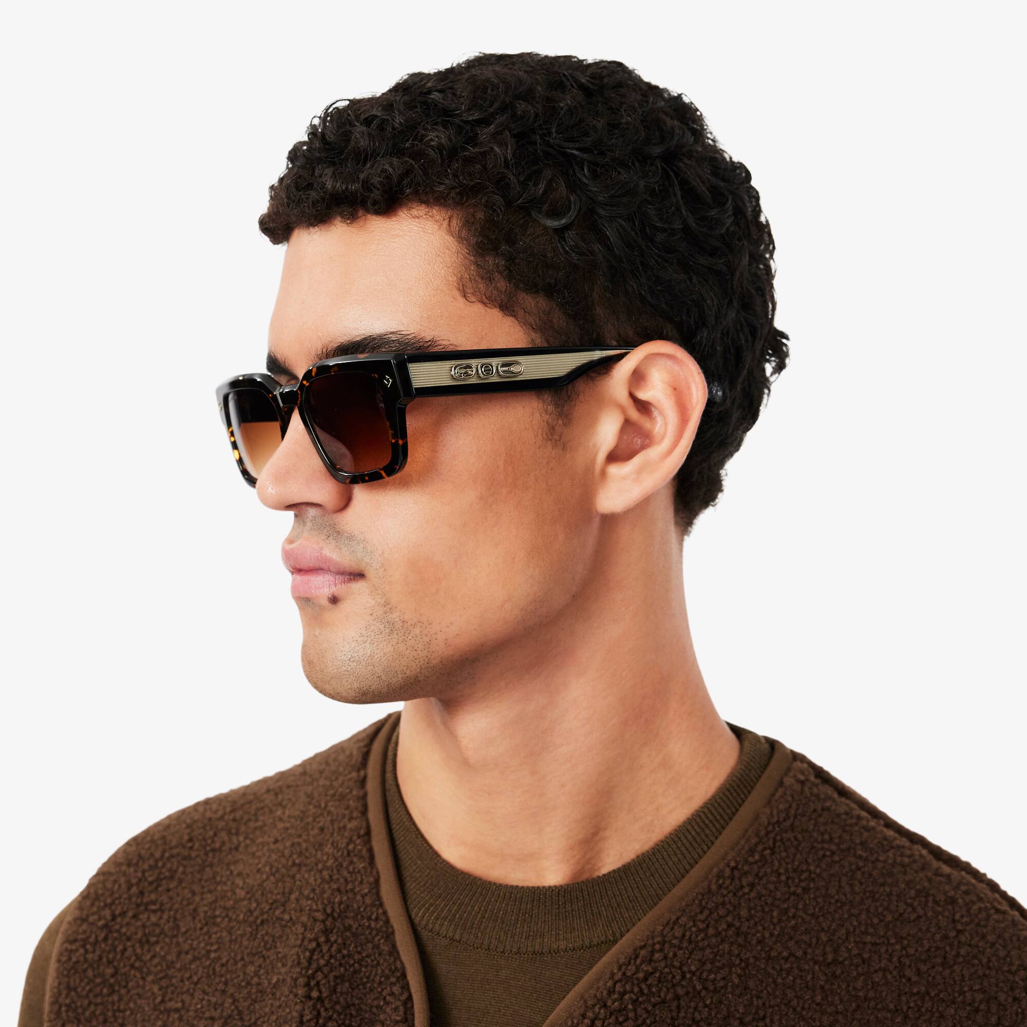 Icons Acetate Rectangle Glasses - Moda Masculina - Novidades 2026