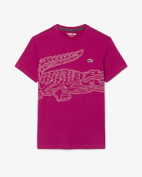 Camiseta Esportiva Estampada de Crocodilo Ultra Dry