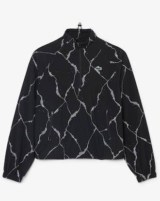 Jaqueta de T&ecirc;nis Estampada de Crocodilo Refletiva