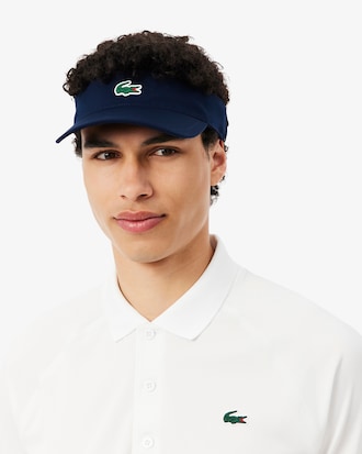 Visera deportiva de tafet&aacute;n diamantado